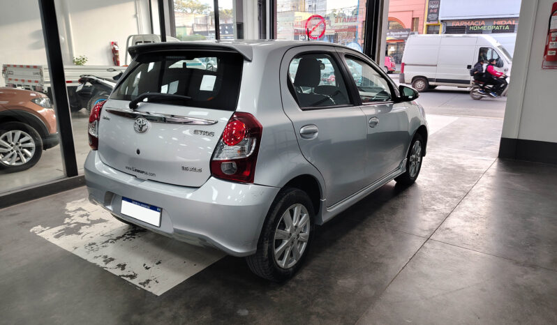 TOYOTA ETIOS XLS AT 5PTS lleno