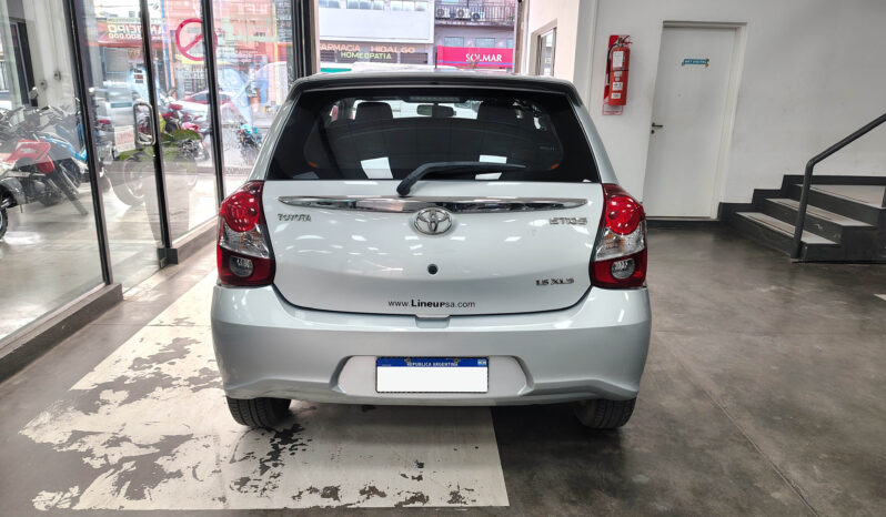 TOYOTA ETIOS XLS AT 5PTS lleno